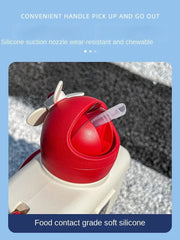 Cute camera sipper bottle