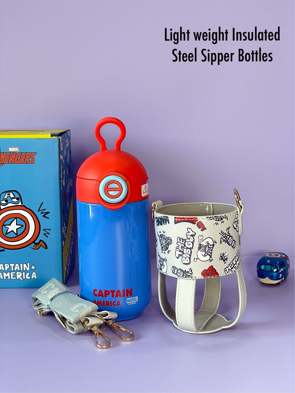 Insulated sipper bottle