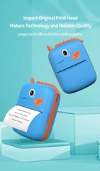 Cute unicorn theme portable pocket printer