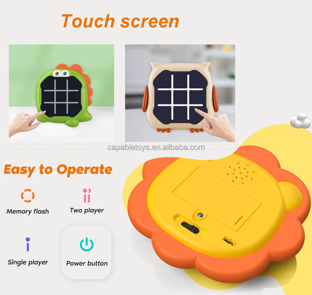 3D Animal Shaped Electronic tic tac toe