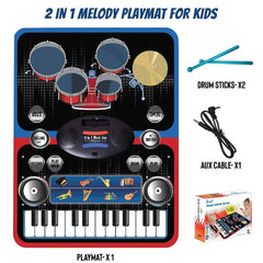Electrobotic 2 in 1 Musical Playmat for kids