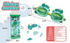 Kids character swimming goggles