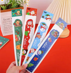 Magnetic Christmas ruler (pack of 4)