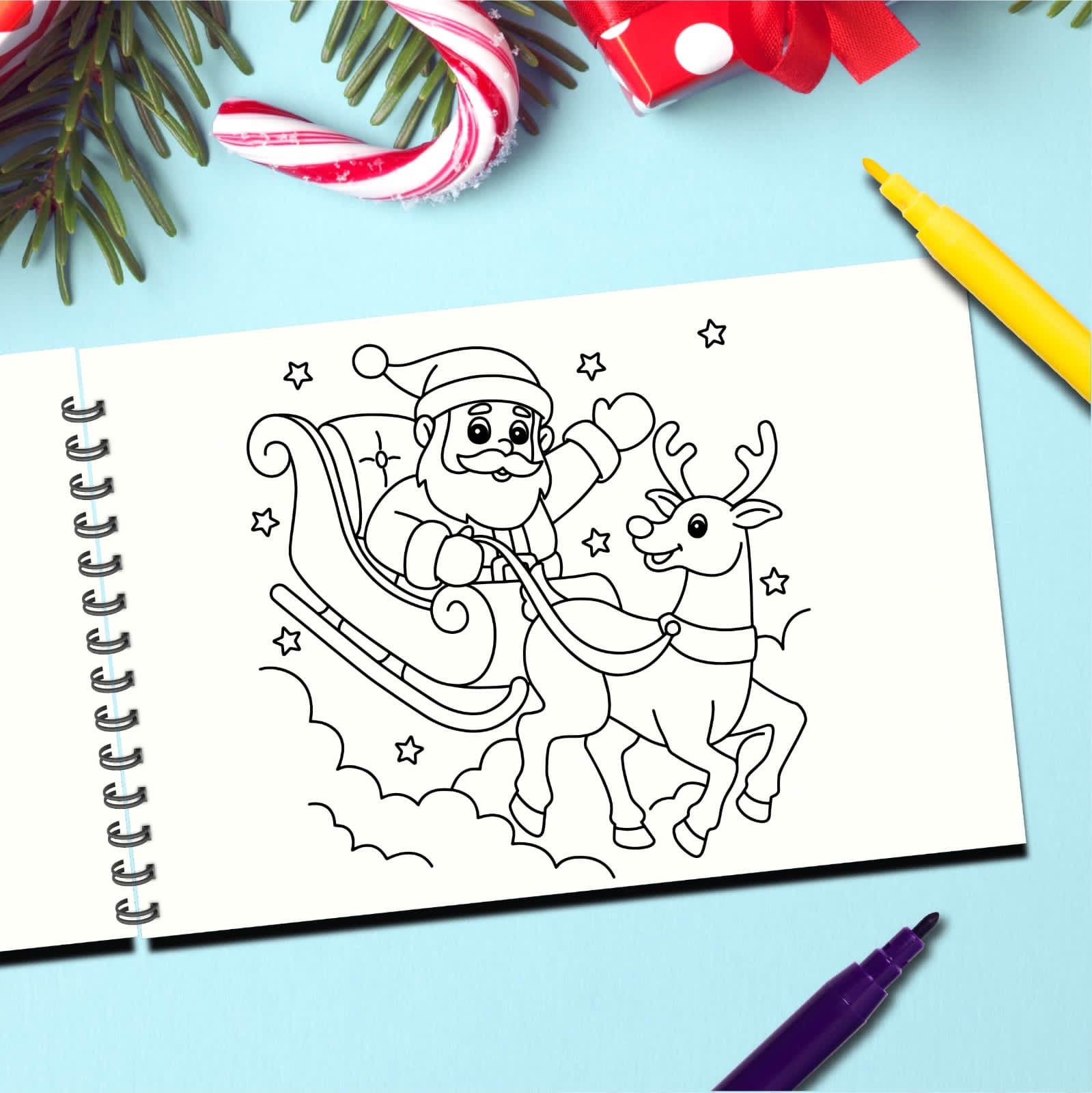 Christmas activity book