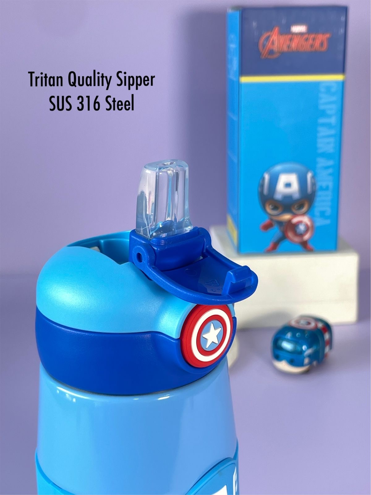 Insulated sipper bottle