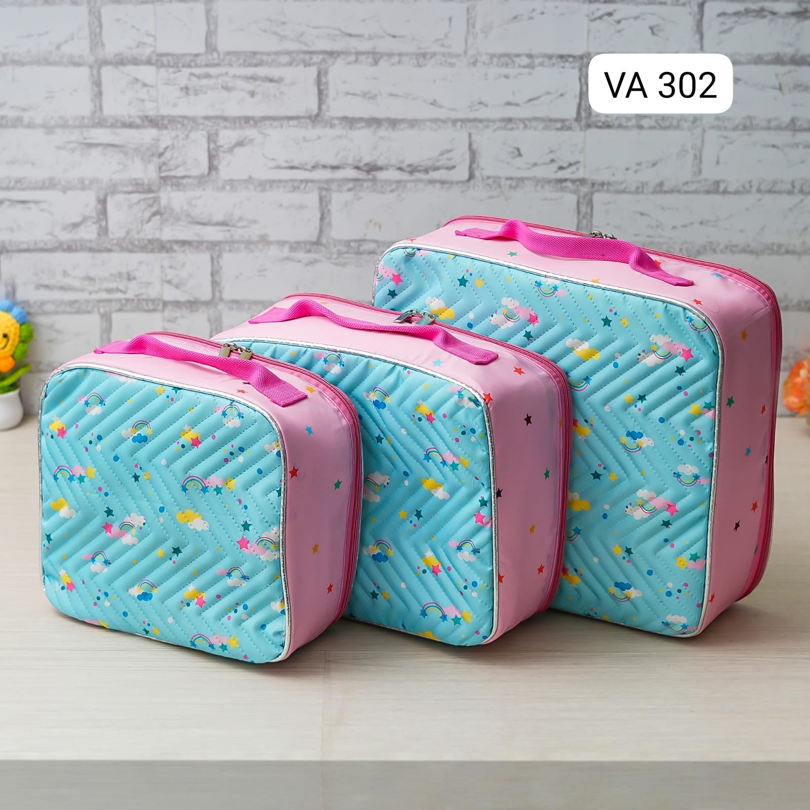 Personalised 3 piece organiser set