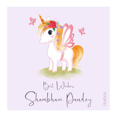 Gift Tag - Unicorn Watercolor