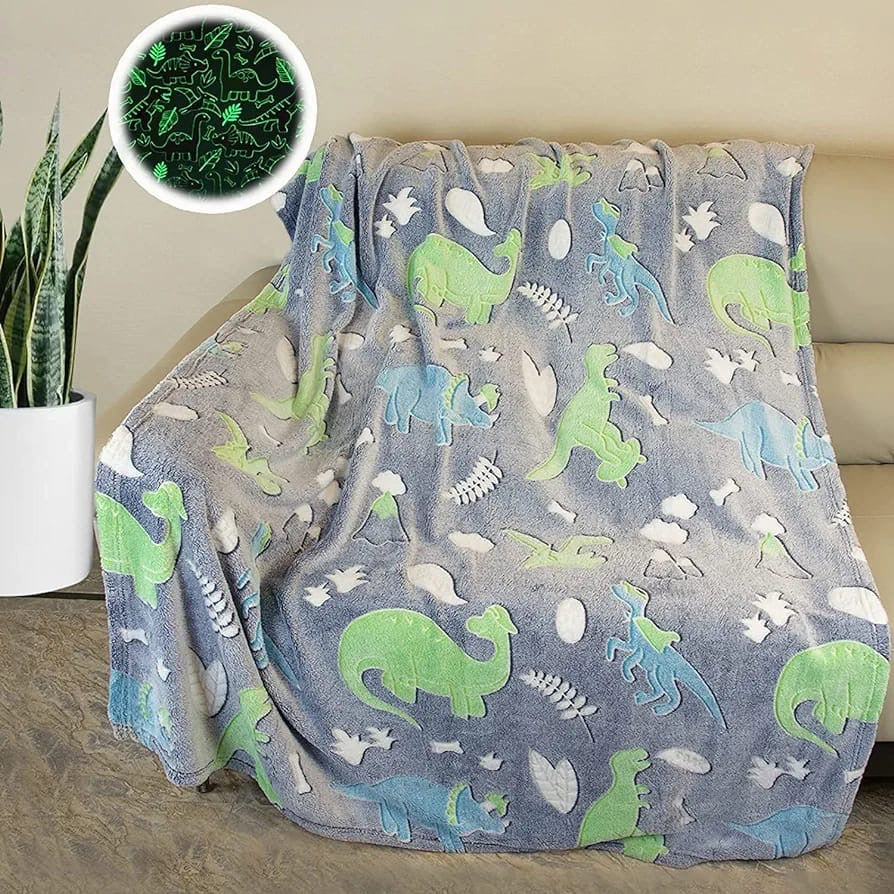 Glow in the dark blanket