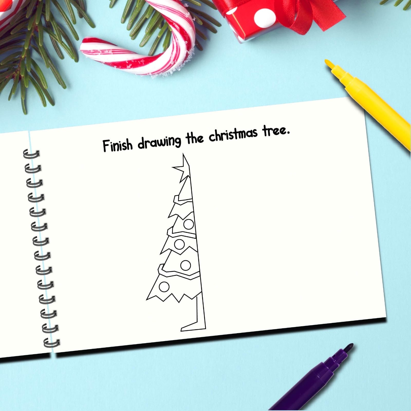 Christmas activity book