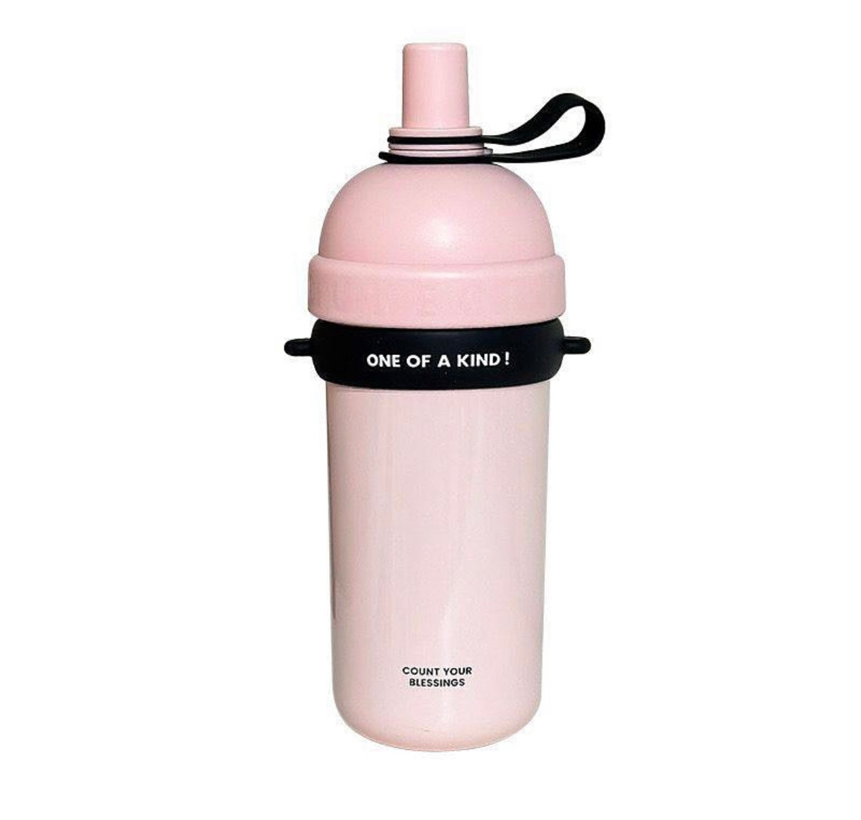 Vaccum steel hanging sipper bottles