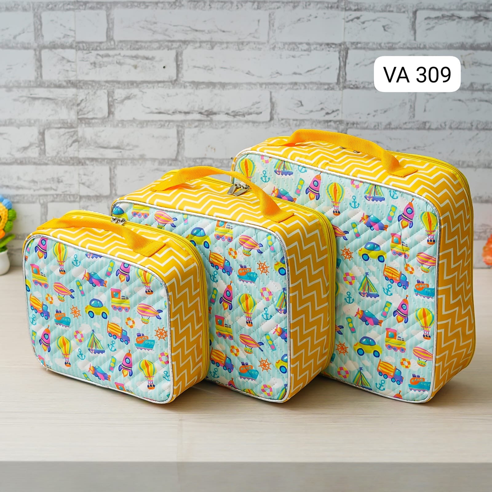 Personalised 3 piece organiser set