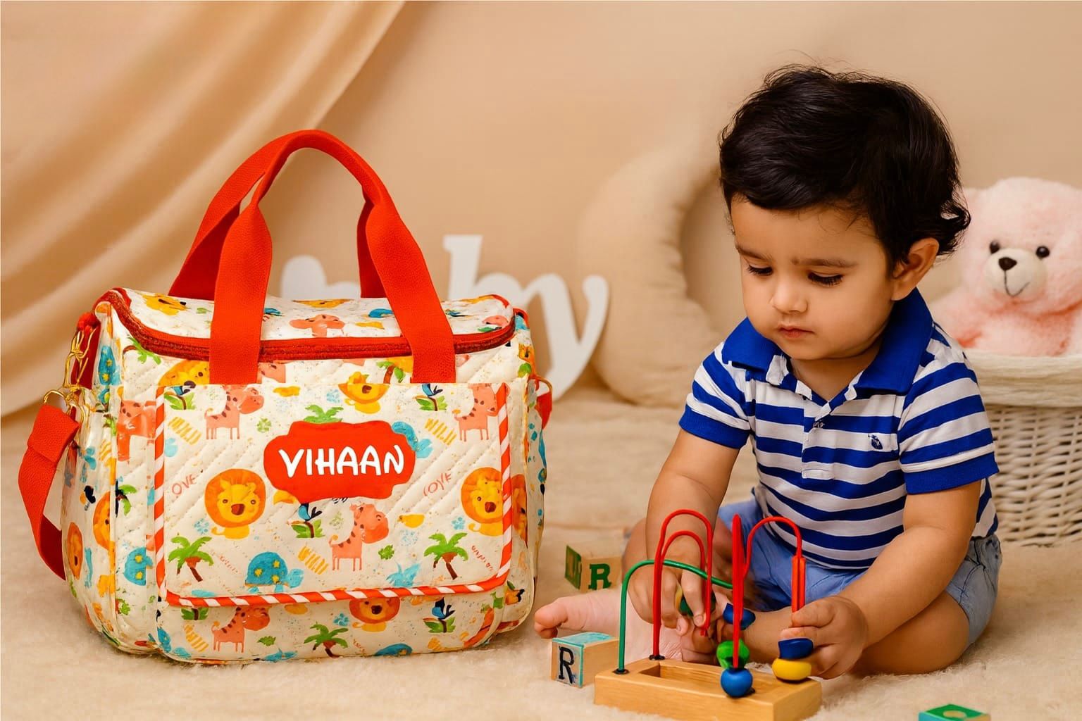 Personalised premium mommy bag