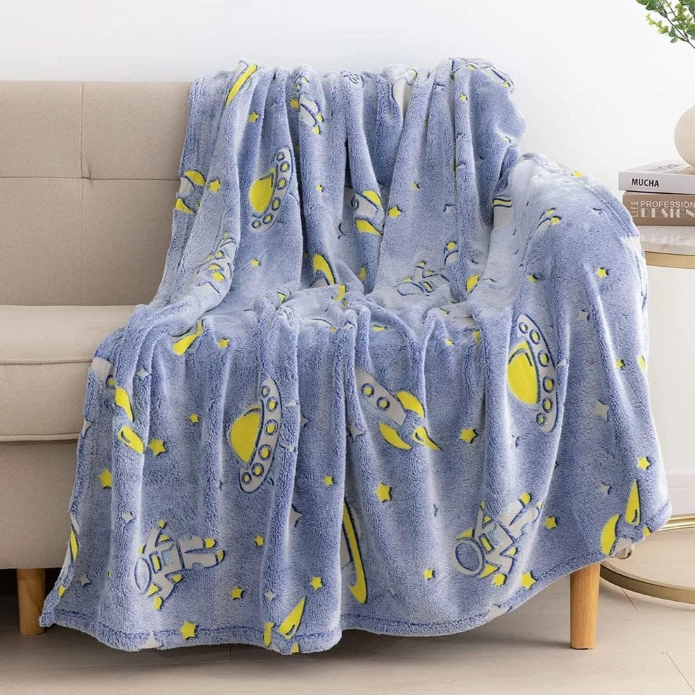 Glow in the dark blanket