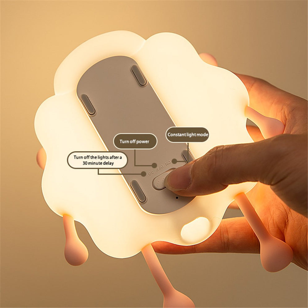 Sleeping sheep light lamp