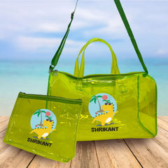Personalised kids jelly bag with pouch