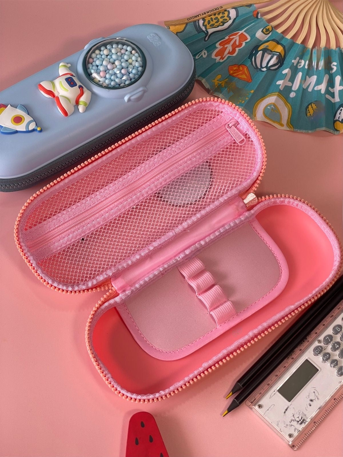 Cute silicon pencil cases