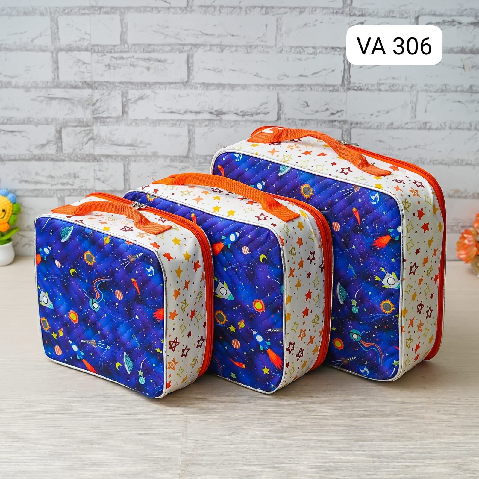 Personalised 3 piece organiser set