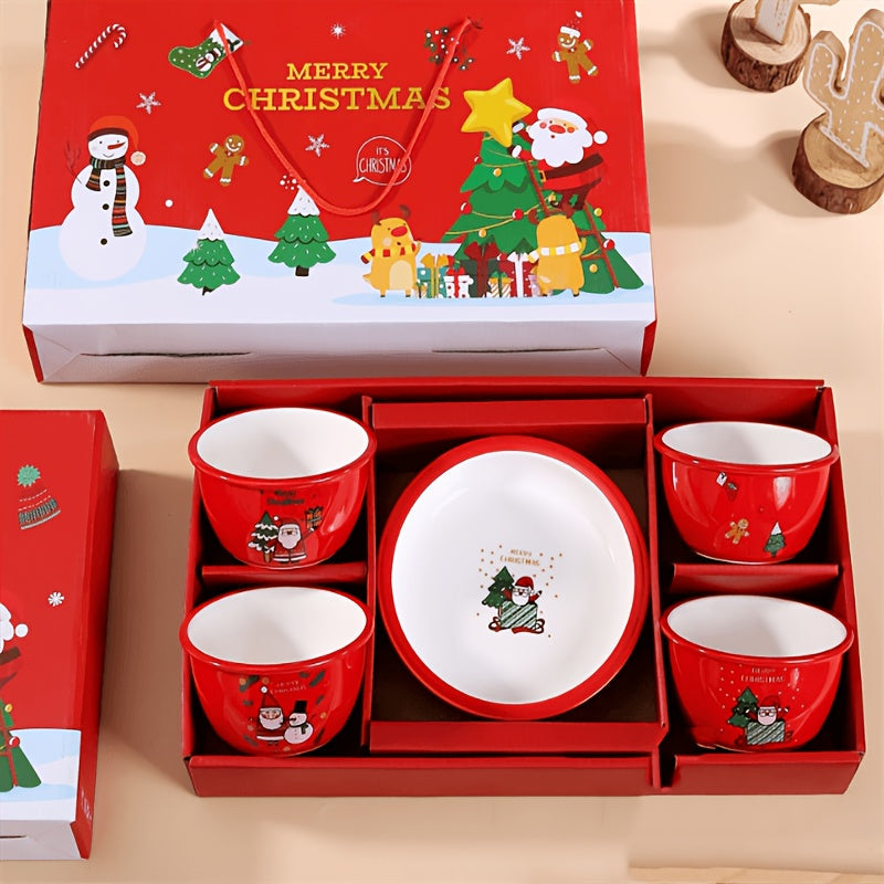 Santa Claus table ware