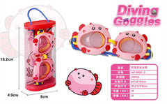 Kids character swimming goggles