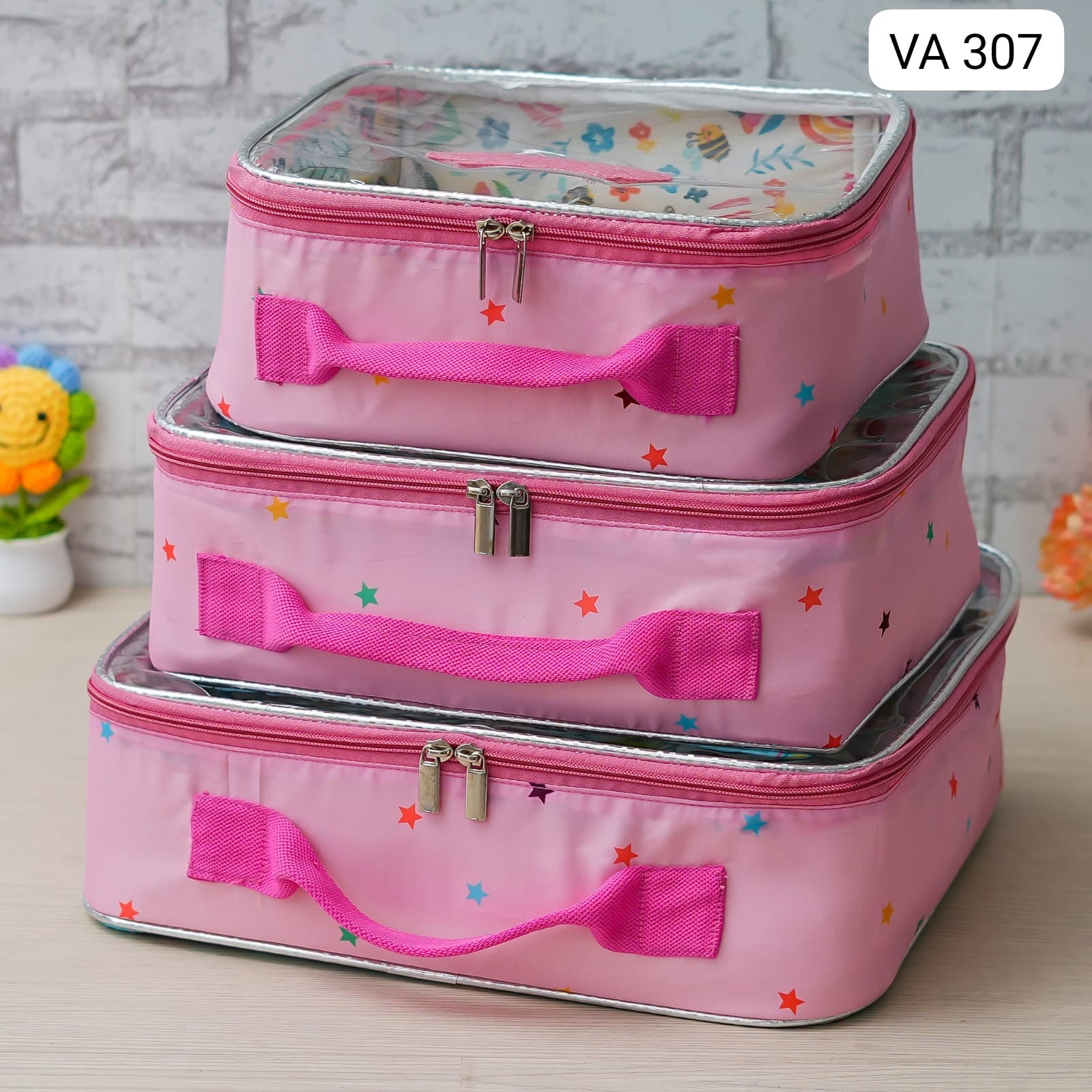 Personalised 3 piece organiser set