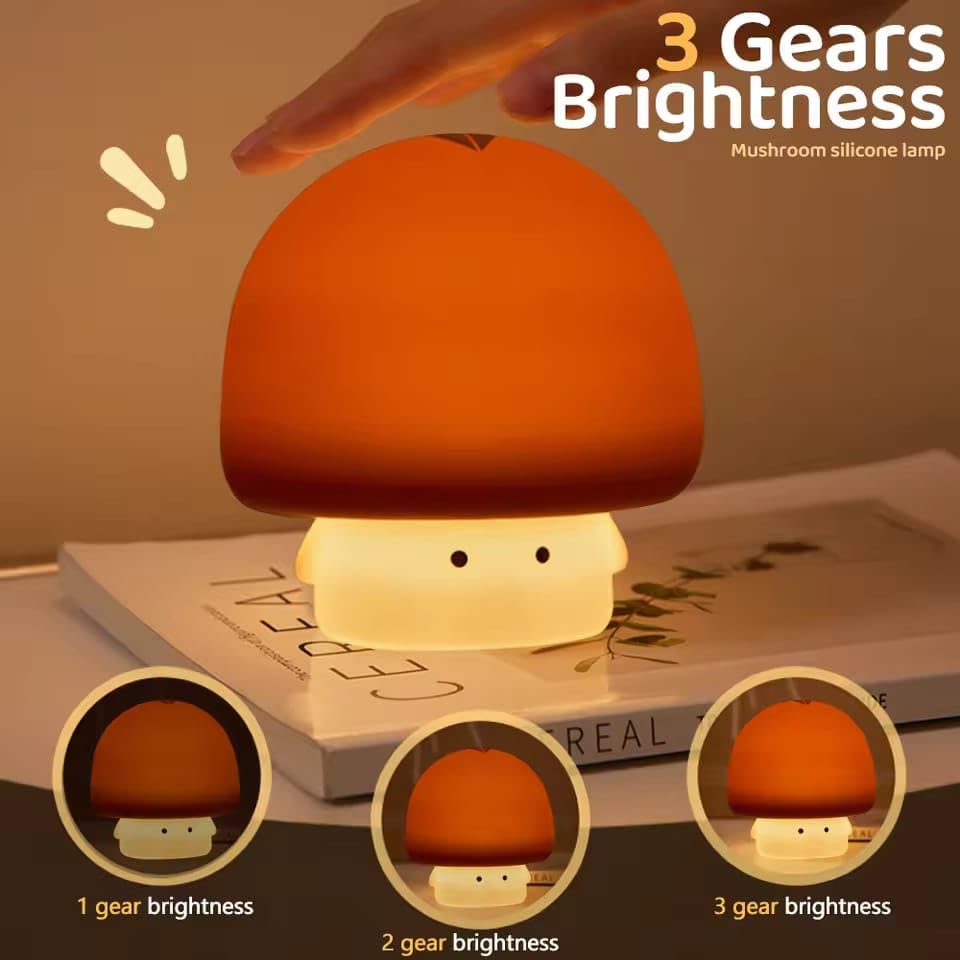 Cute mushroom lamp