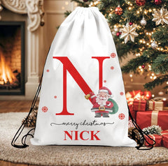 Personalised Christmas Bag
