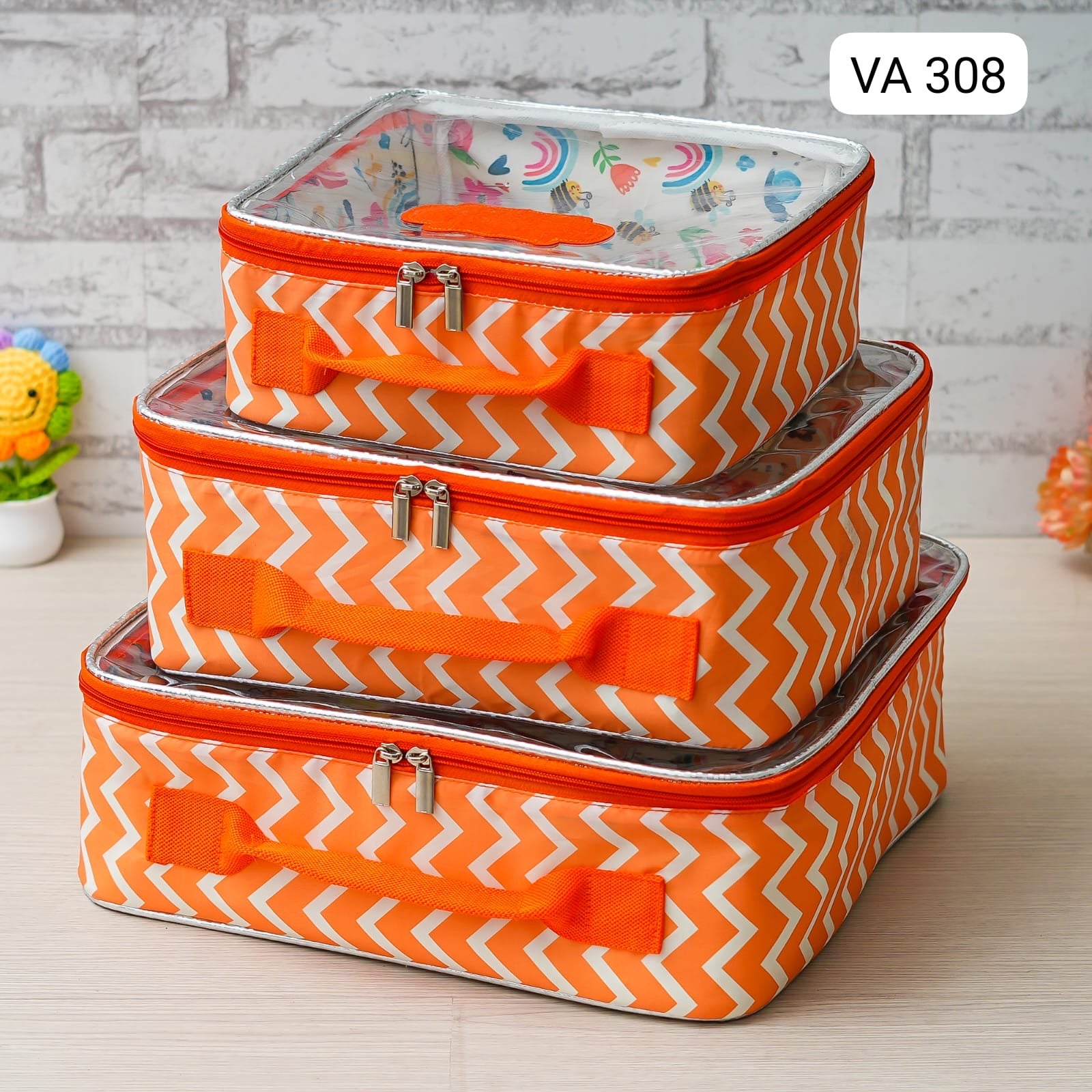 Personalised 3 piece organiser set