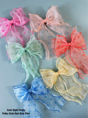 Cute Style Pretty Hair Bow Pins..