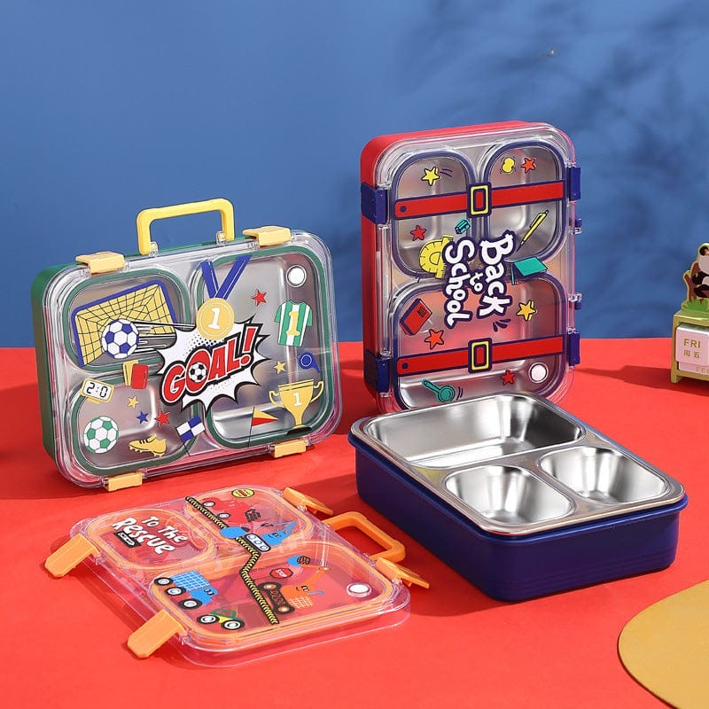 Stylish 3 grid lunch box