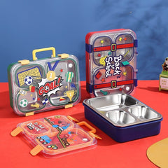 Stylish 3 grid lunch box