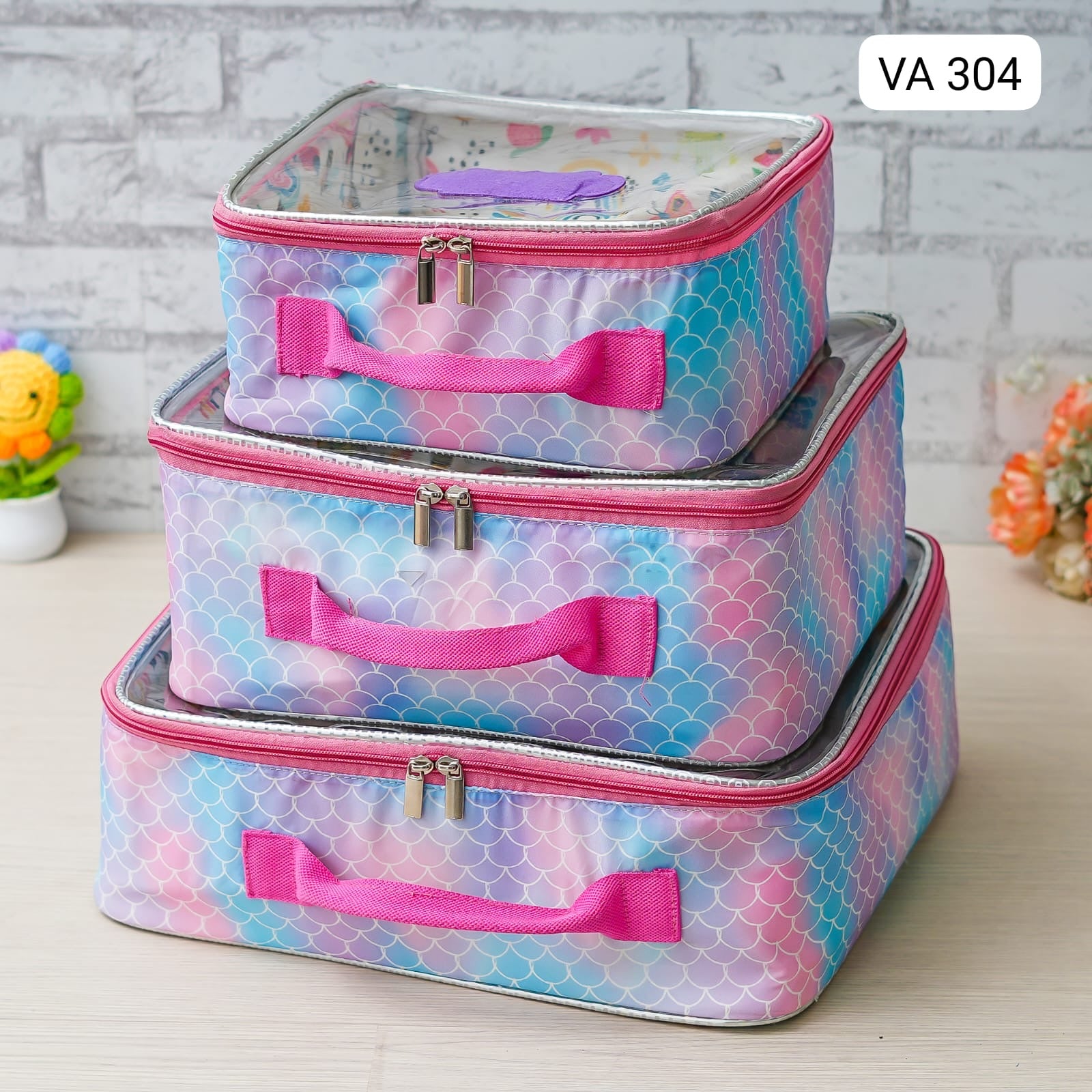 Personalised 3 piece organiser set