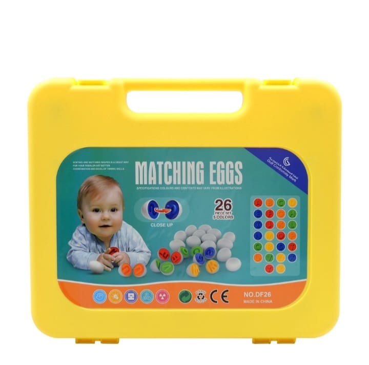 Egg matching alphabets