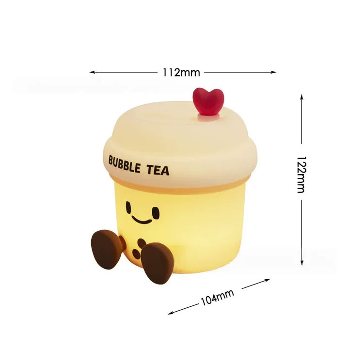 Bubble Boba Tea lamp