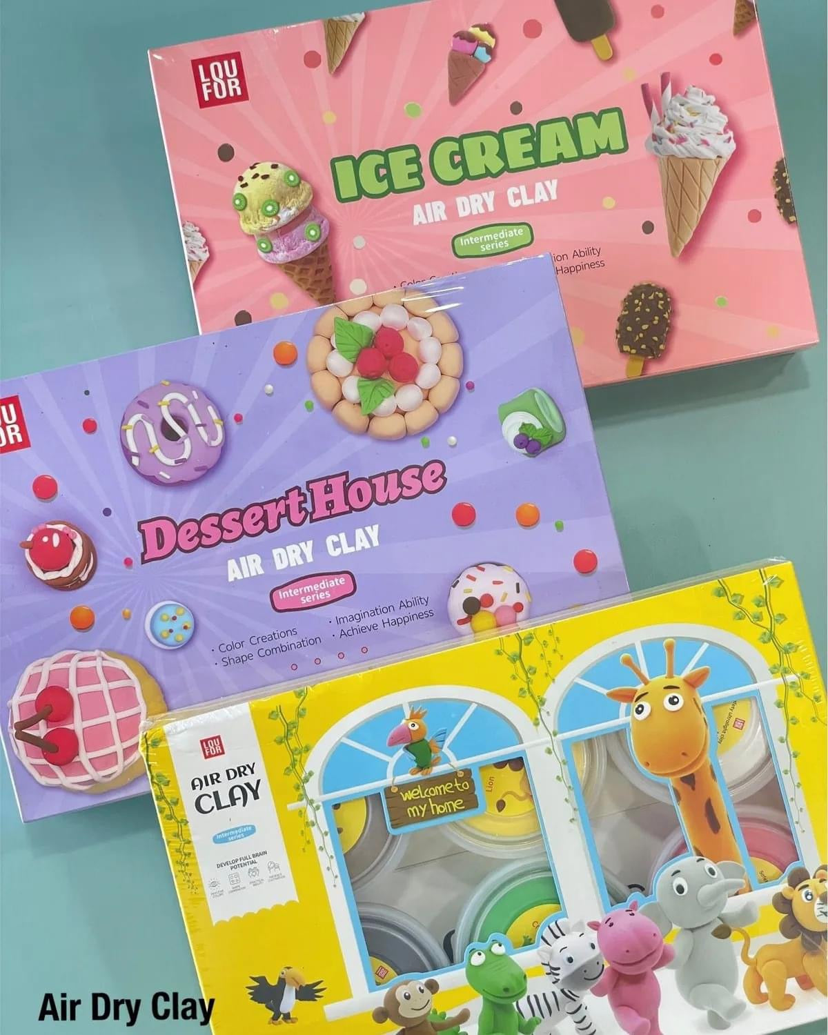 Air Dry Clay.. Too good quality and fun to play..