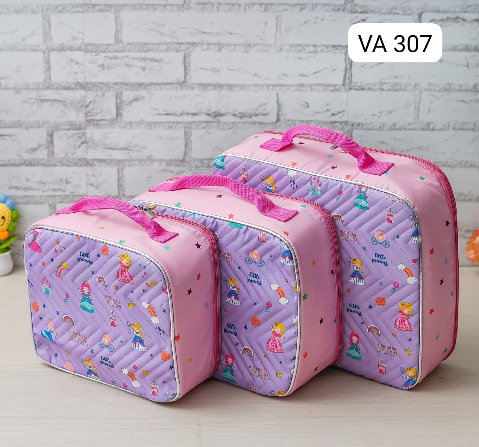 Personalised 3 piece organiser set