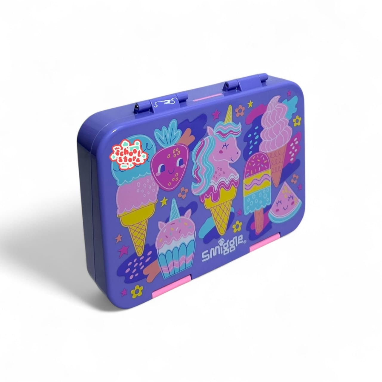 Smiggle Happy Bento Lunch Box Spill Free