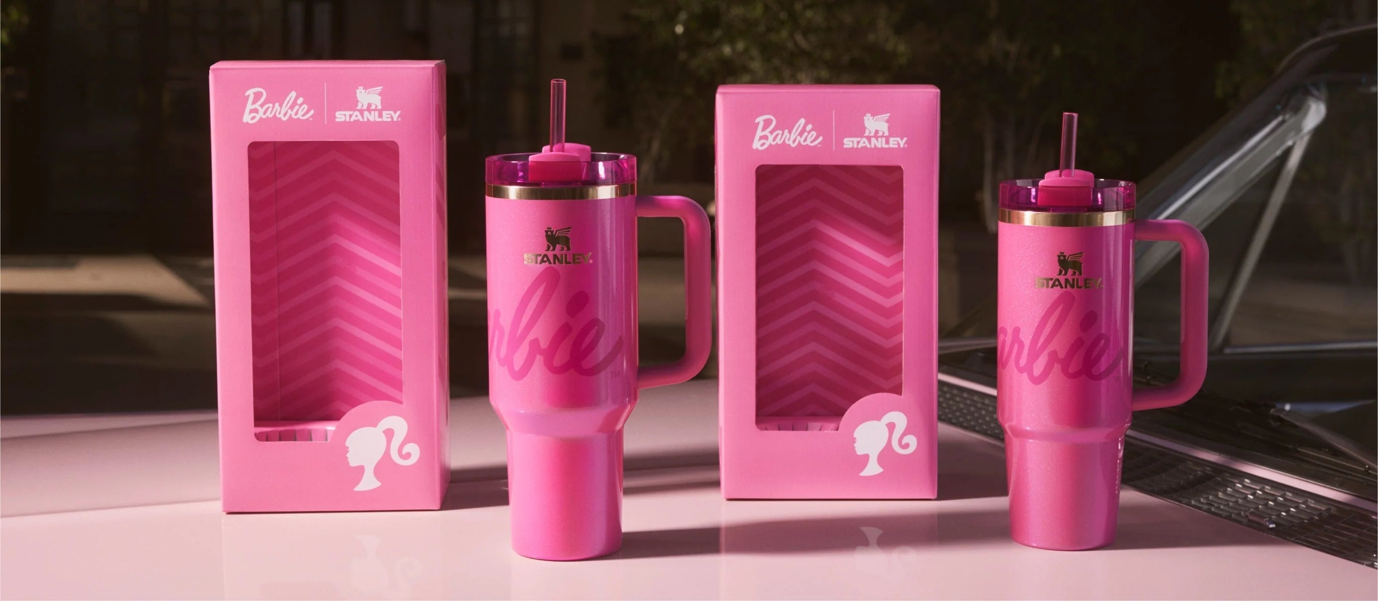 Barbie Stanley tumblers