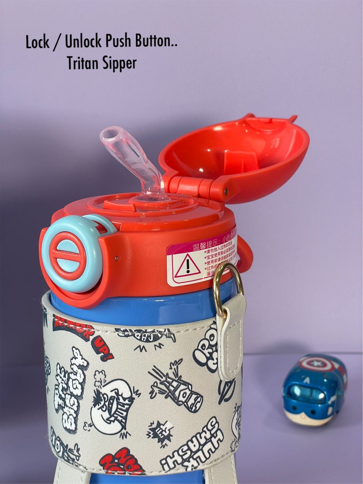 Insulated sipper bottle