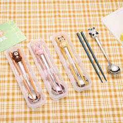 Stainless steel with chopstick