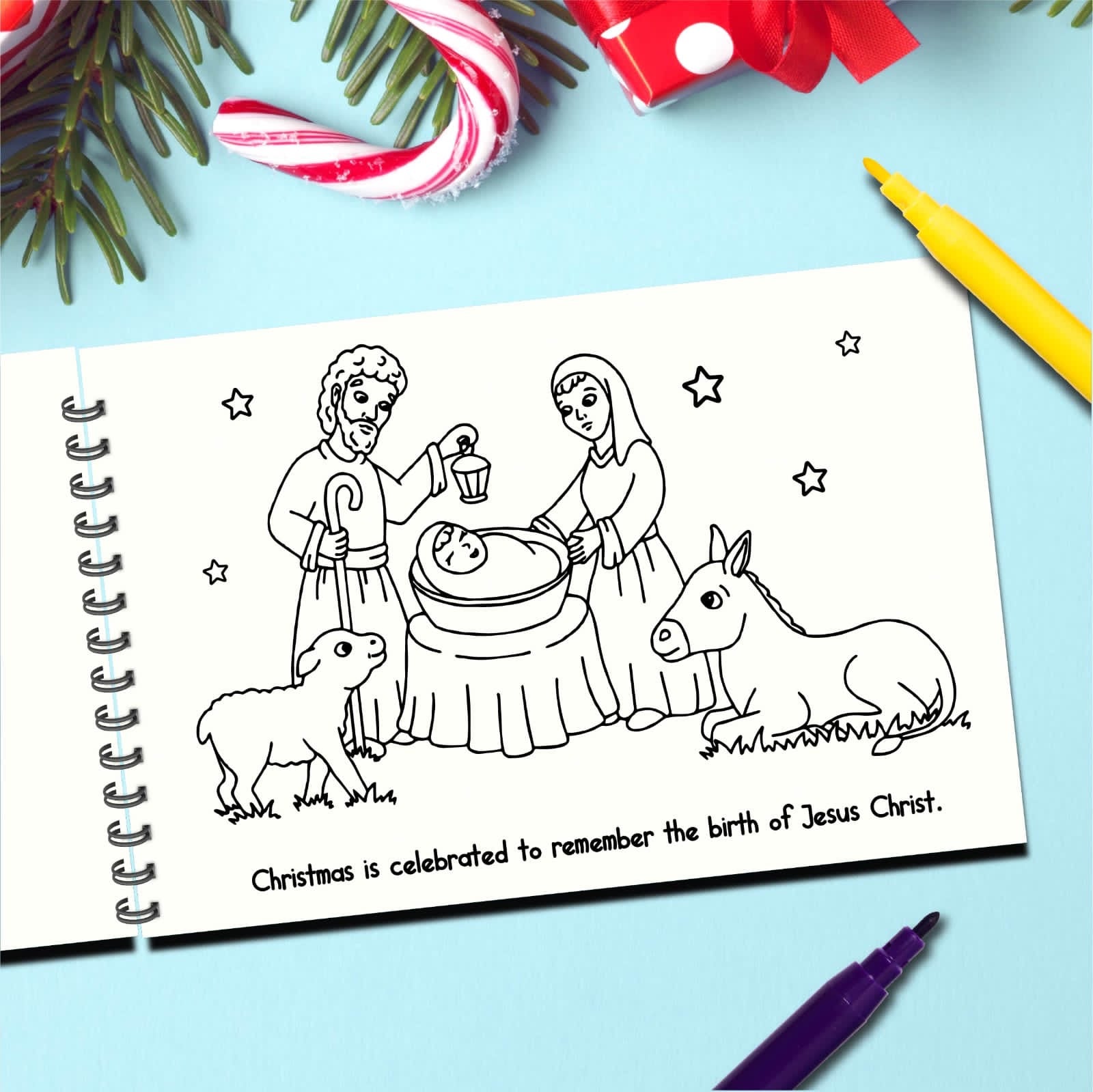 Christmas activity book
