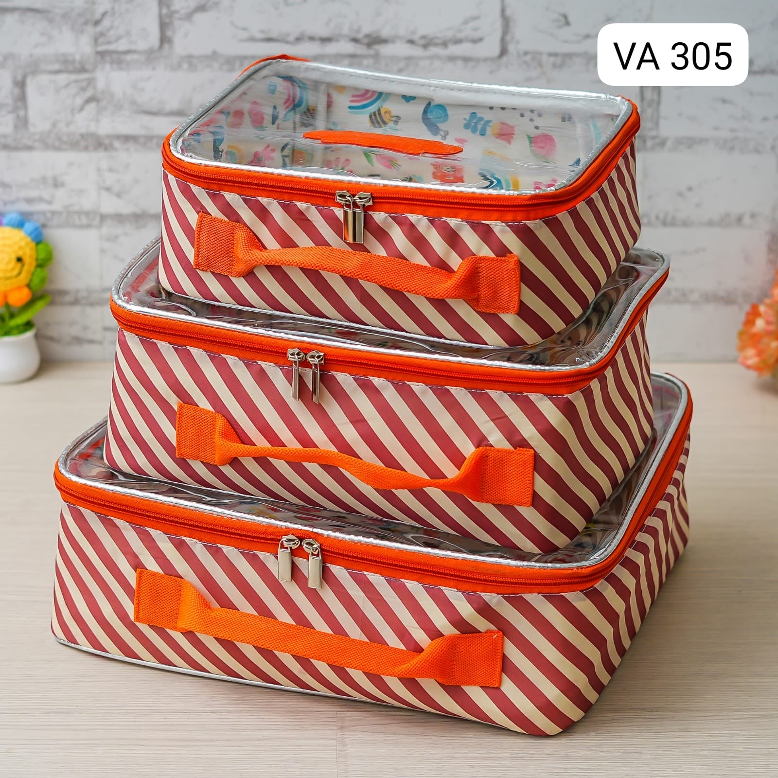 Personalised 3 piece organiser set