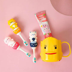 Kids cute teddy toothbrush