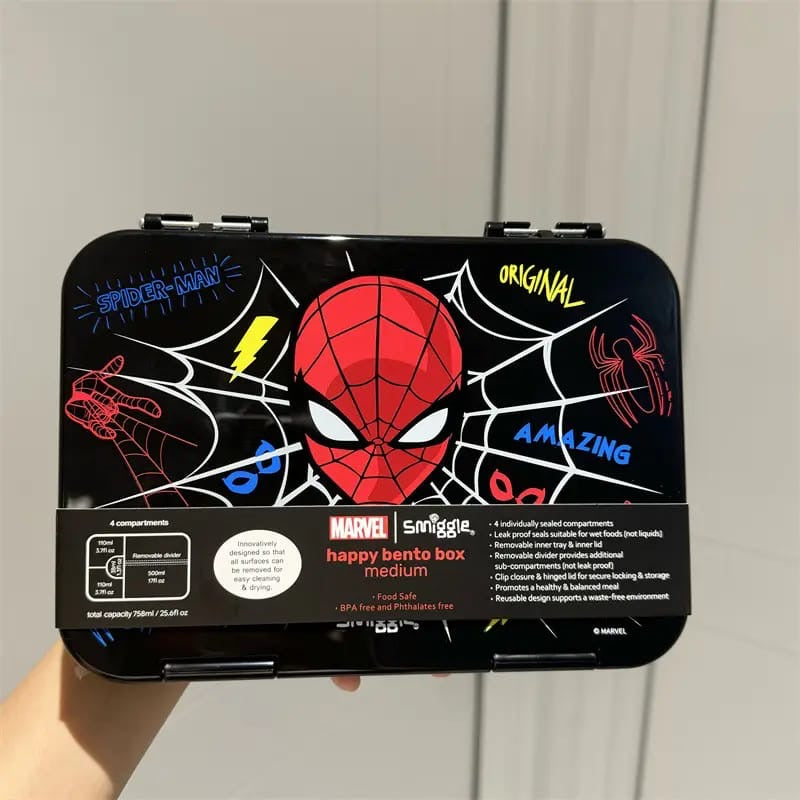 Smiggle Happy Bento Lunch Box Spill Free