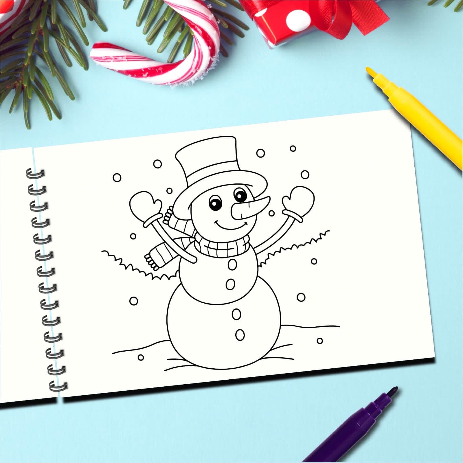 Christmas activity book