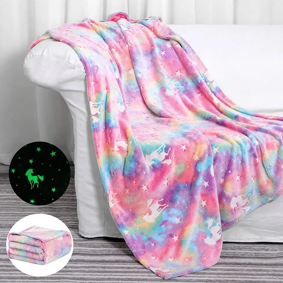 Glow in the dark blanket