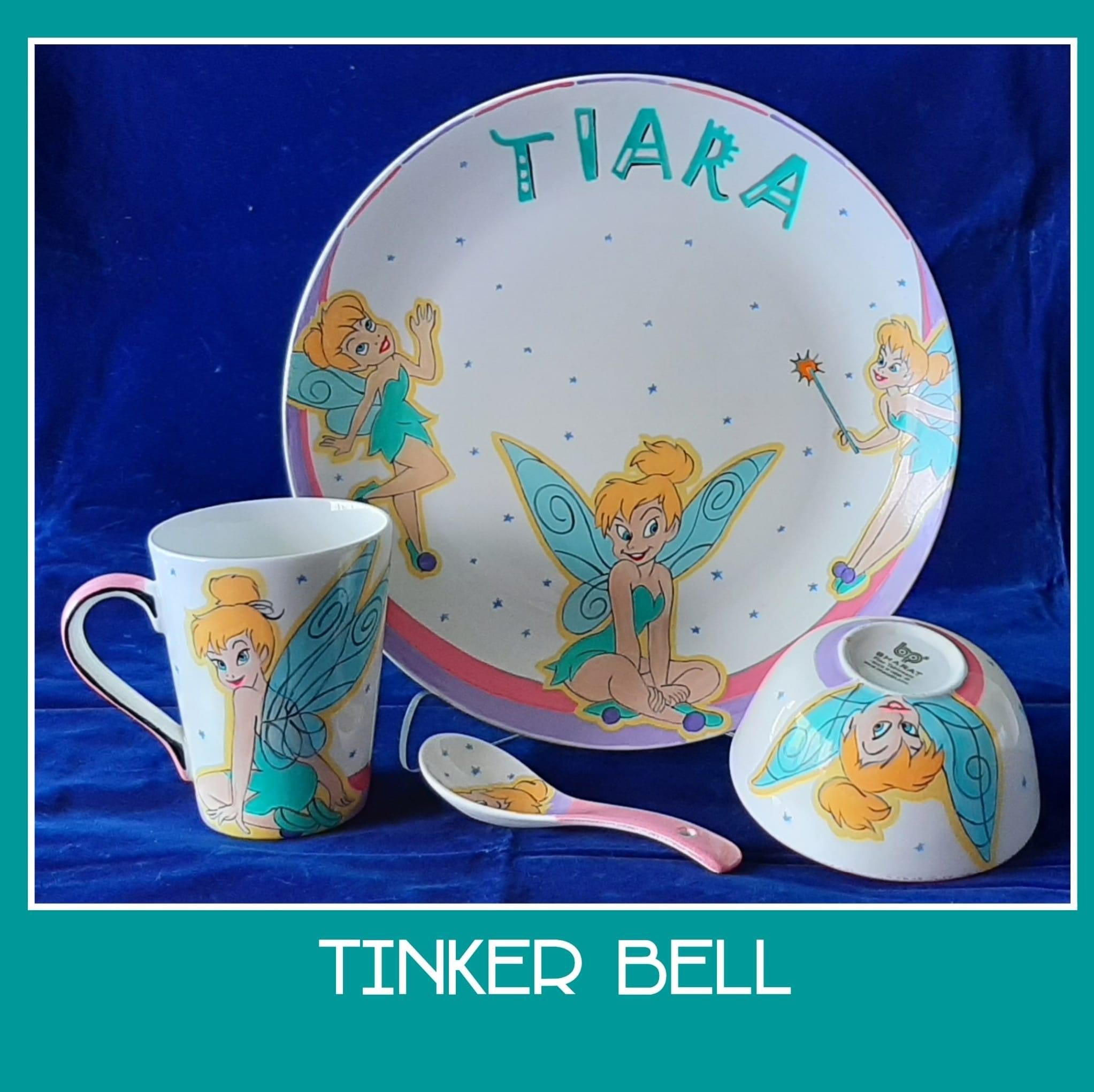 Personalised kids crockery