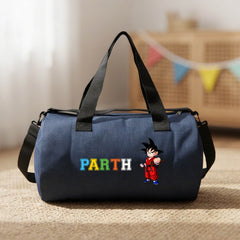 Personalised Denim Duffle bag