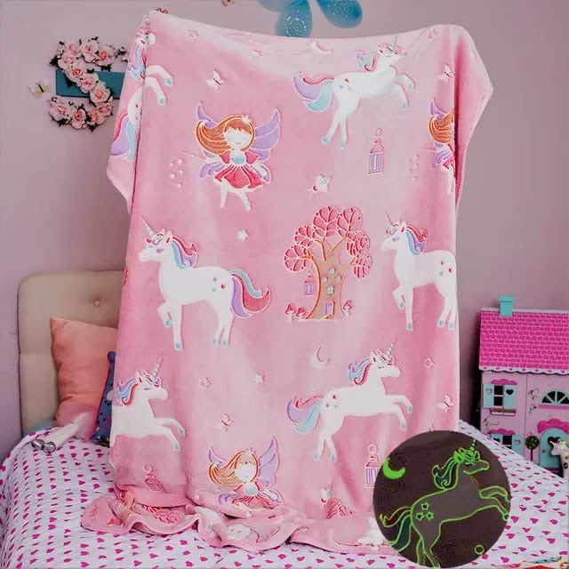 Glow in the dark blanket