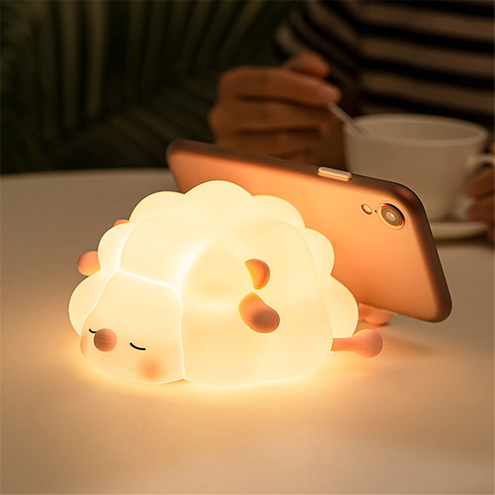 Sleeping sheep light lamp