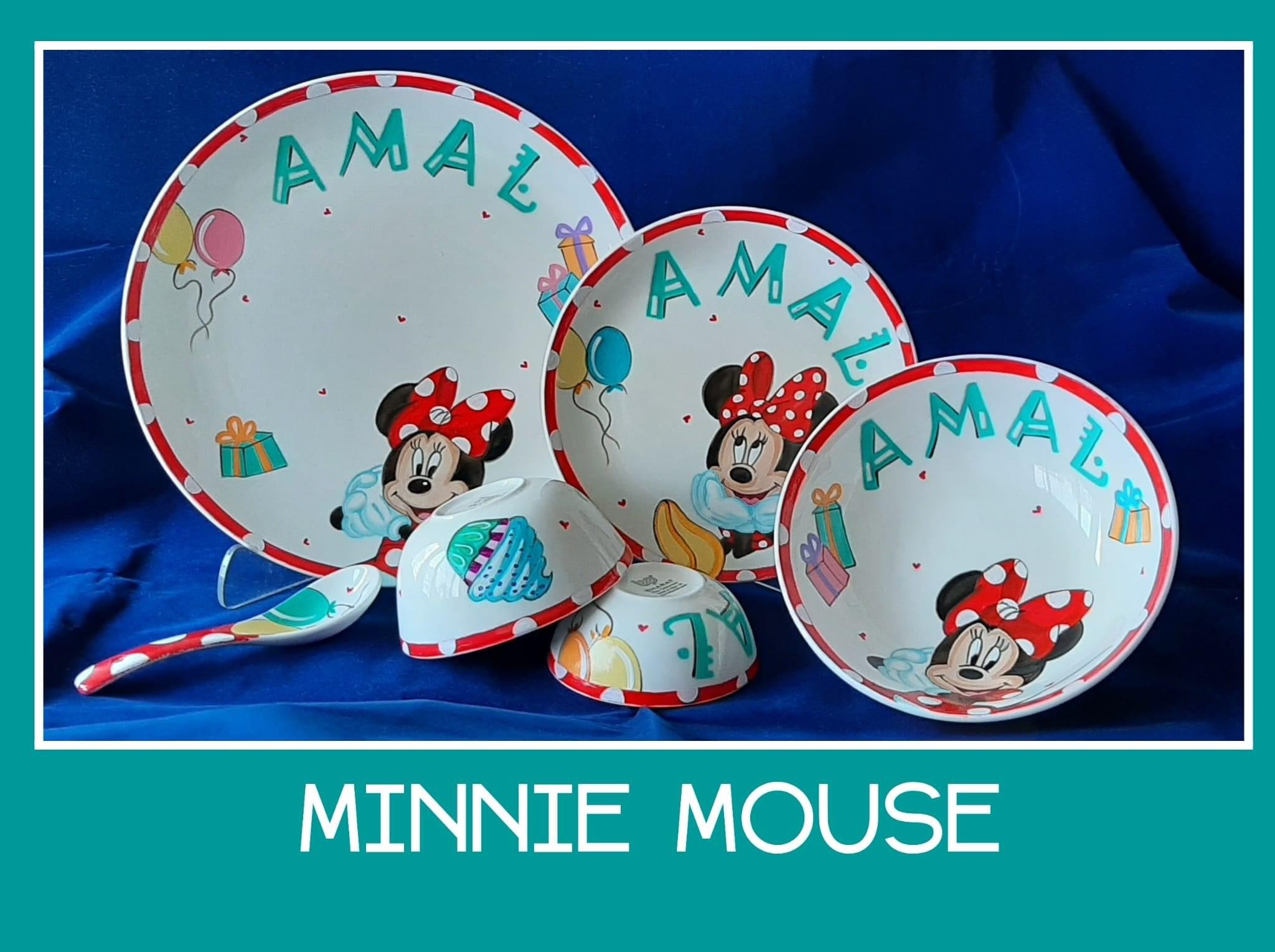 Personalised kids crockery